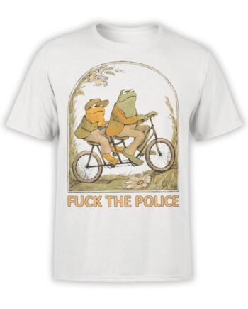 0814 Retro T Shirt Frogs Front
