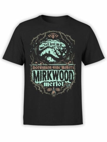 0817 Lord of the Rings Shirt Mirkwood Front