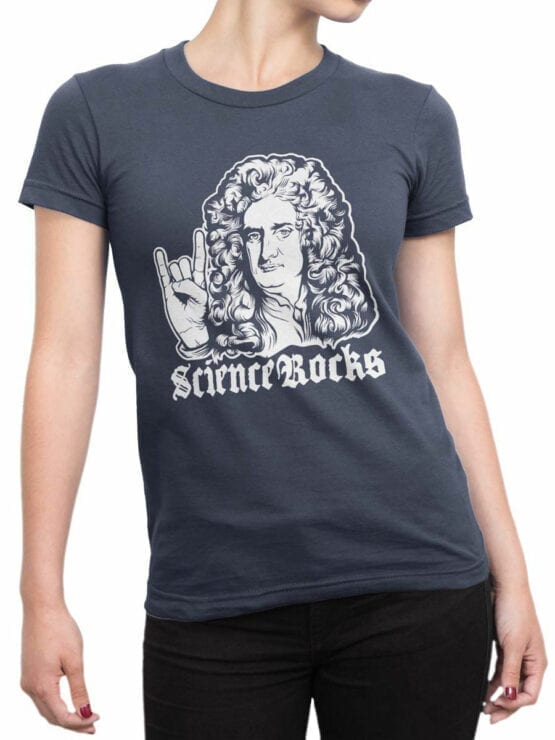 0823 Science Shirt Rock Front Woman
