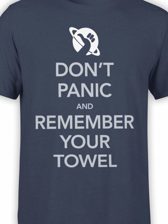 0824 The Hitchhikers Guide to the Galaxy Dont Panic Front Color