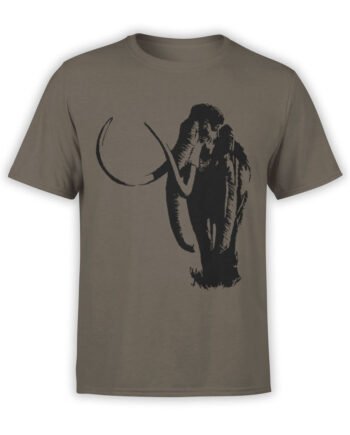 0833 Elephant Shirt Mammoth Front