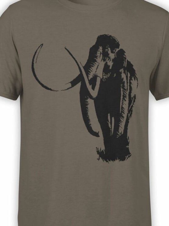0833 Elephant Shirt Mammoth Front Color