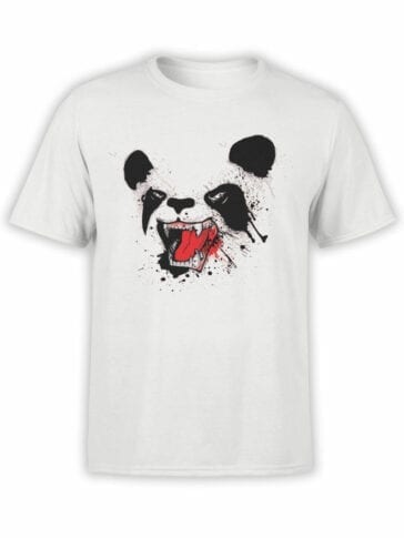 0839 Panda Shirt Distruction Front