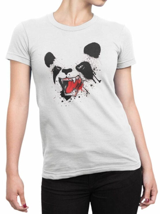 0839 Panda Shirt Distruction Front Woman