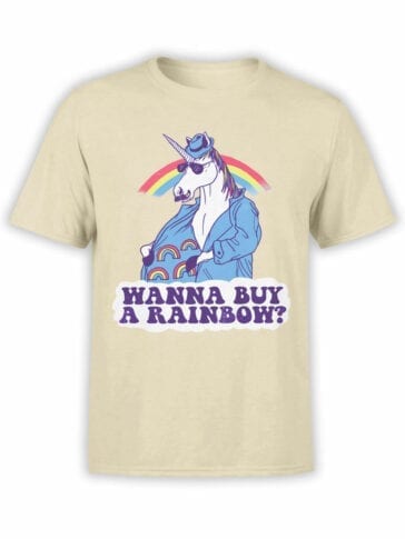 0843 Unicorn Shirt Buy a Rainbow Front