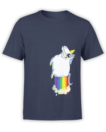 0859 Unicorn Shirt MegaFart Front