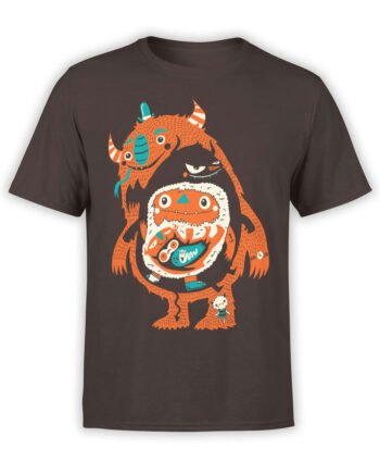0886 Monster Shirt Inside Front