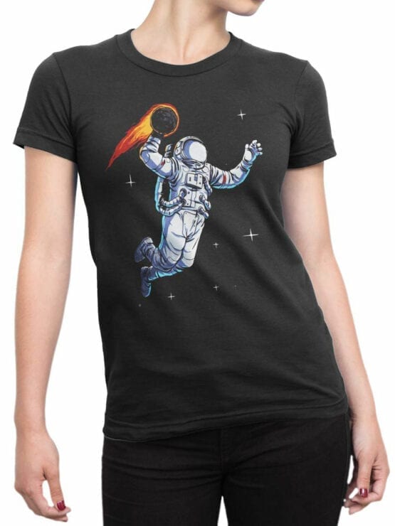 0887 NASA Shirt Spaceball Front Woman
