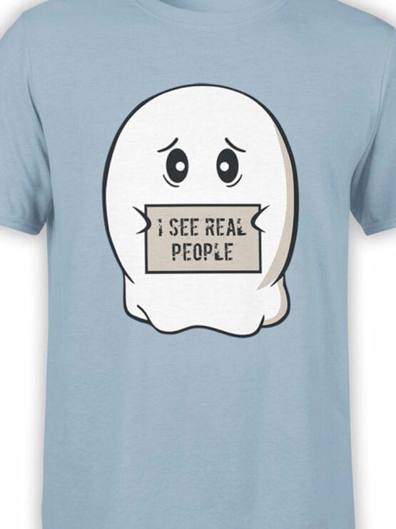 0890 Ghost Shirt Real People Front Color