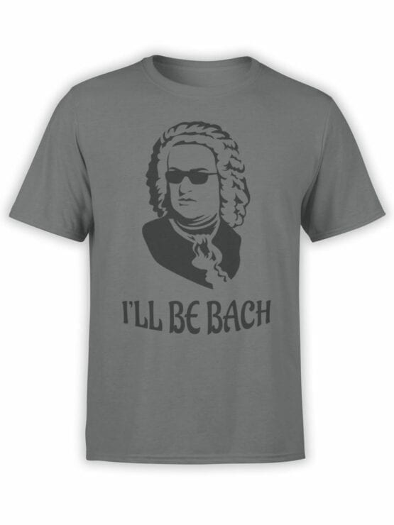 0891 Funny T Shirts Bach Front