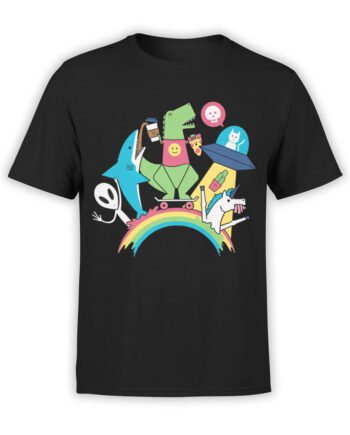 0893 Cool T Shirt Friends Front