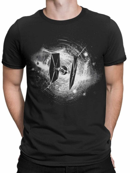 0897 Star Wars T Shirt Fighter Front Man