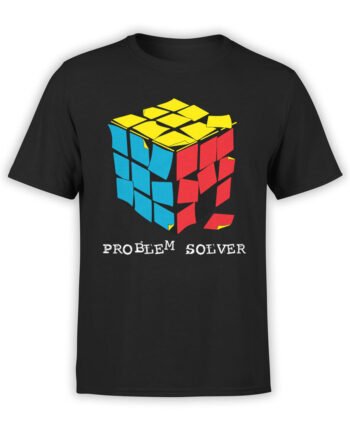0901 Funny T Shirts Problem Solver Front