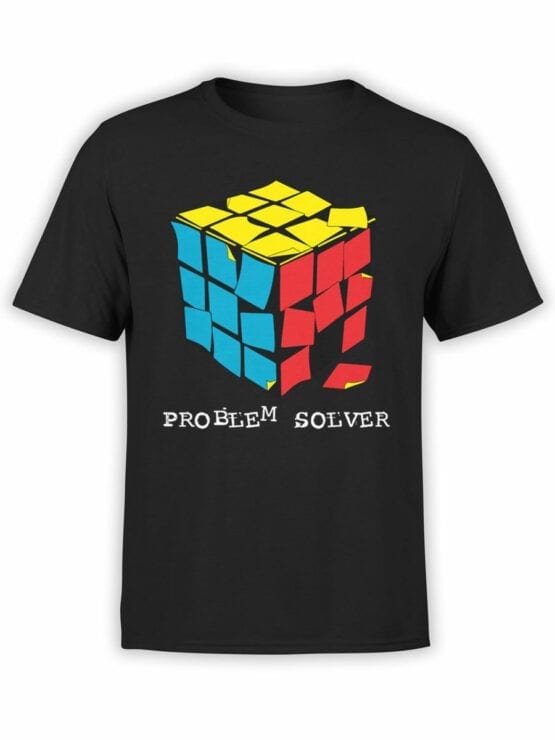 0901 Funny T Shirts Problem Solver Front