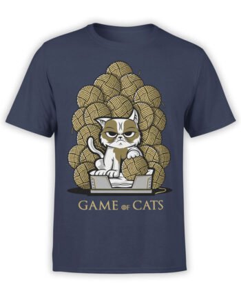 0902 Game of Thrones Shirt Game of Cats Front