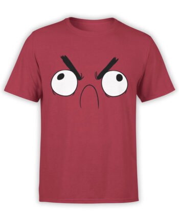 0903 Angry Shirts Red Rage Front