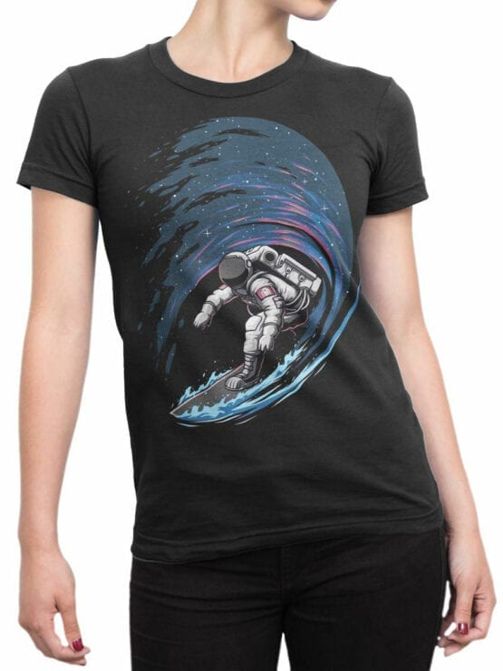 0905 NASA Shirts Astrosurfing Front Woman