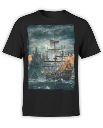 0909 Pirate Shirt Island Front