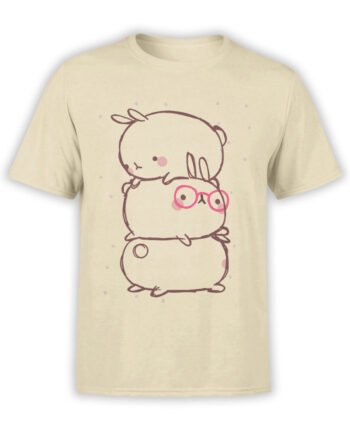 0914 Cute T Shirt Rabbits Front