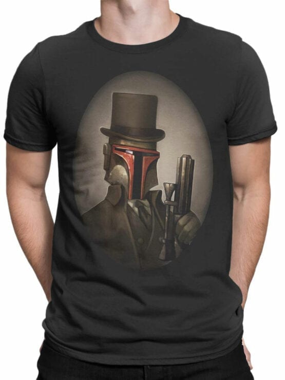 0916 Star Wars Shirt Mr Boba Fett Front Man