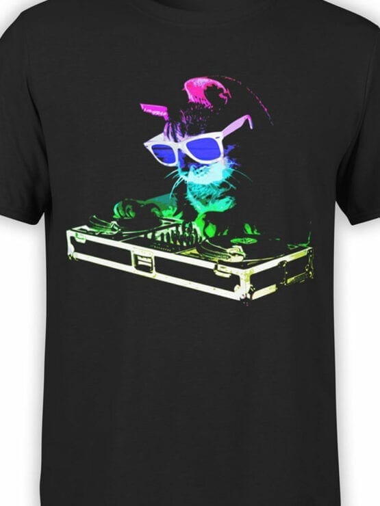 0919 Cat Shirt DJ Catto Front Color
