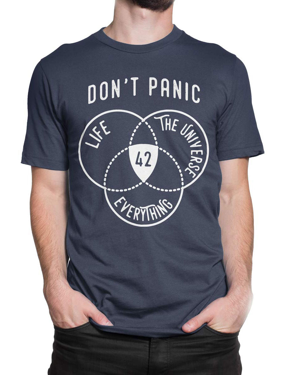 Don't Panic - Hitchhikers Guide | Photographic Print