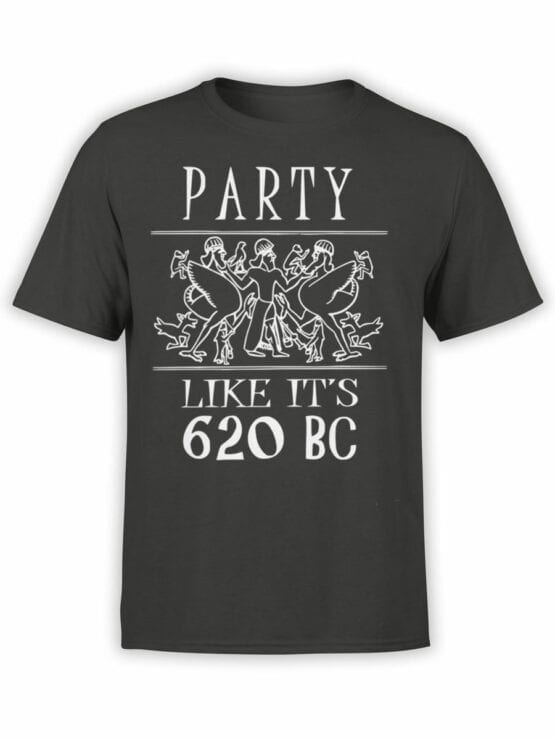 0933 Funny T shirt Party 620 BC Front