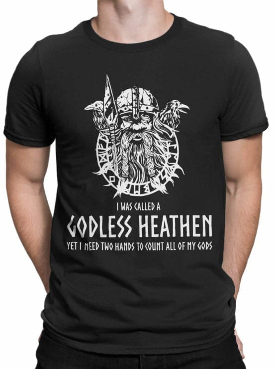 0934 Cool T Shirts Godless Front Man