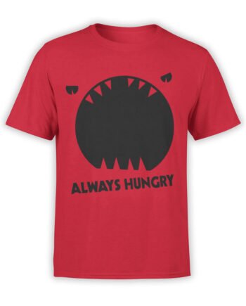 0949 Funny T Shirt Always Hungry Front