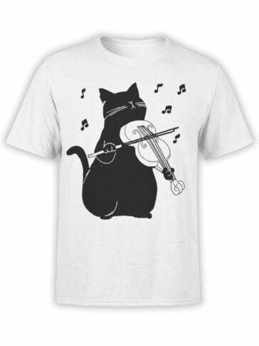 0951 Cool T Shirt Meowsic Front