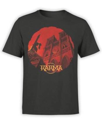 0960 Notre Dame de Paris T Shirt Karma Front