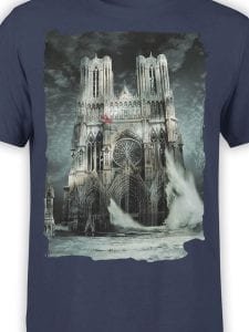 Notre Dame T-Shirts. "Flood" Unisex T-Shirt. 100% Cotton.