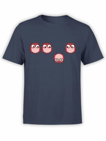 0966 Owl T Shirt Be Different Front