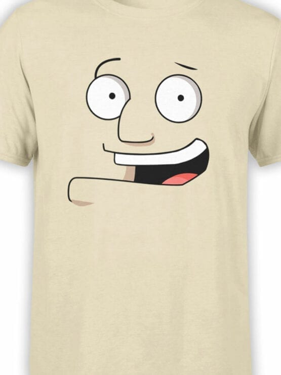 0975 American Dad T Shirt Stan Smith Face Front Color