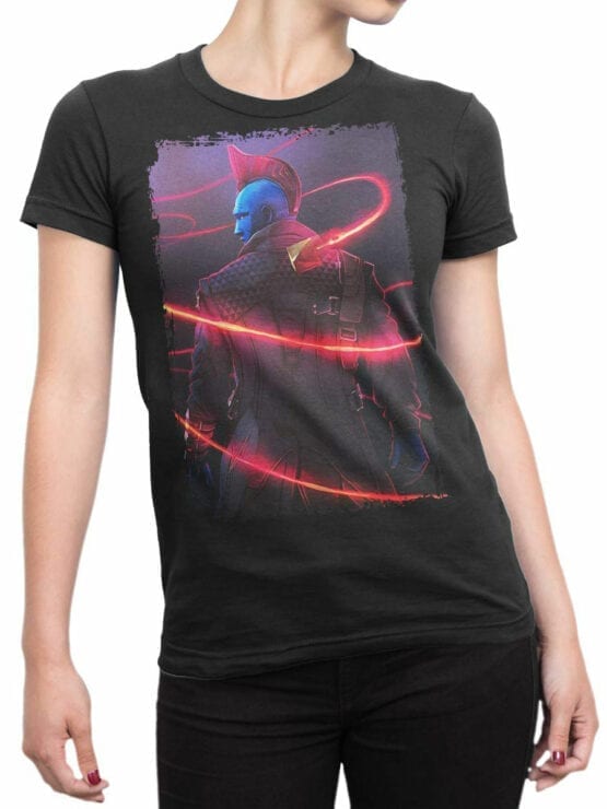 0976 Guardians of the Galaxy T Shirts Yondu Udonta Front Woman