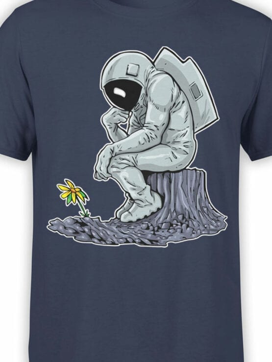 0978 NASA T Shirts The Thinker Front Color