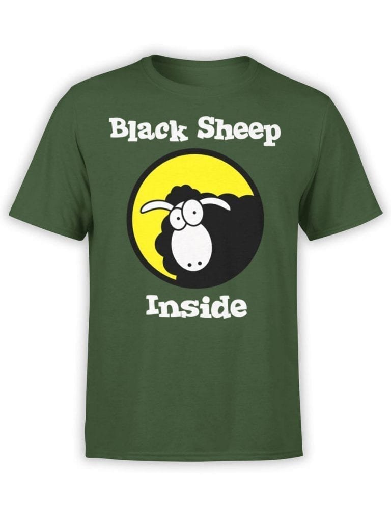 Funny T-Shirts Black Sheep Unisex