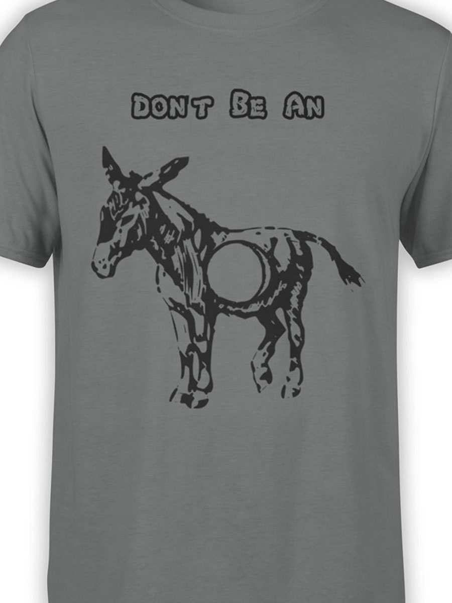 Manga Visne Oversigt Funny T-Shirts. "Don't Be An Asshole" Unisex T-Shirt. 100% Ultra Cotton.