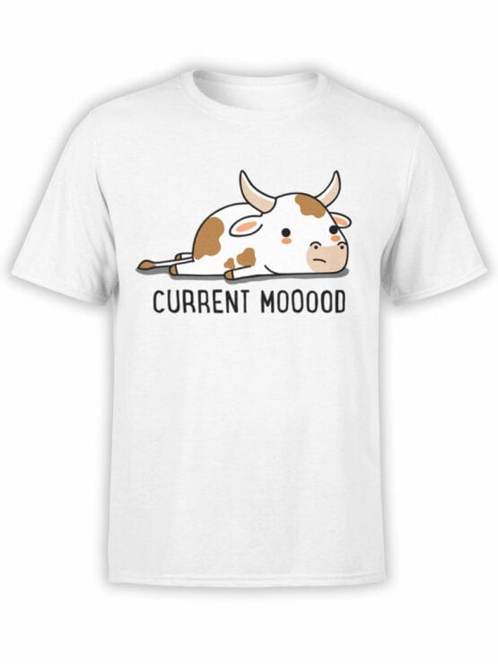 0982 Funny T Shirt Current Moood Front