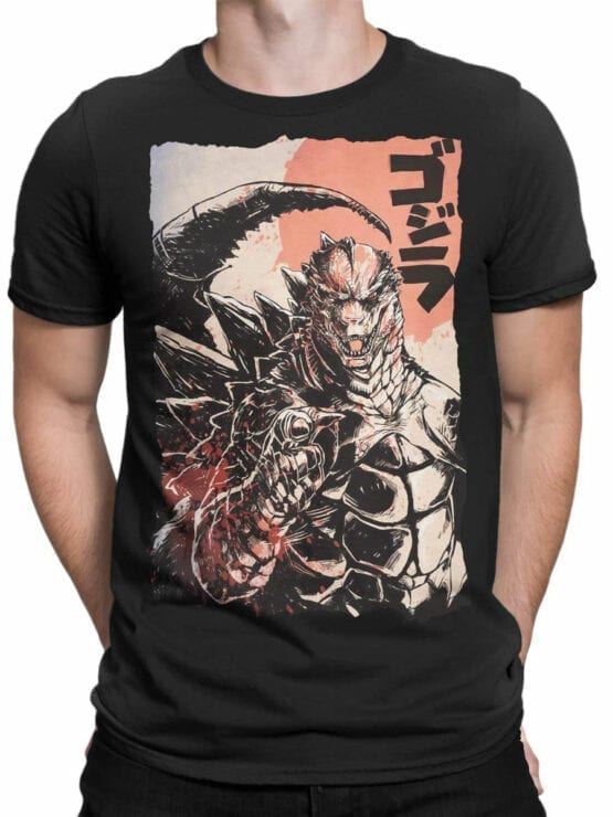 1014 Godzilla T Shirt You Front Man