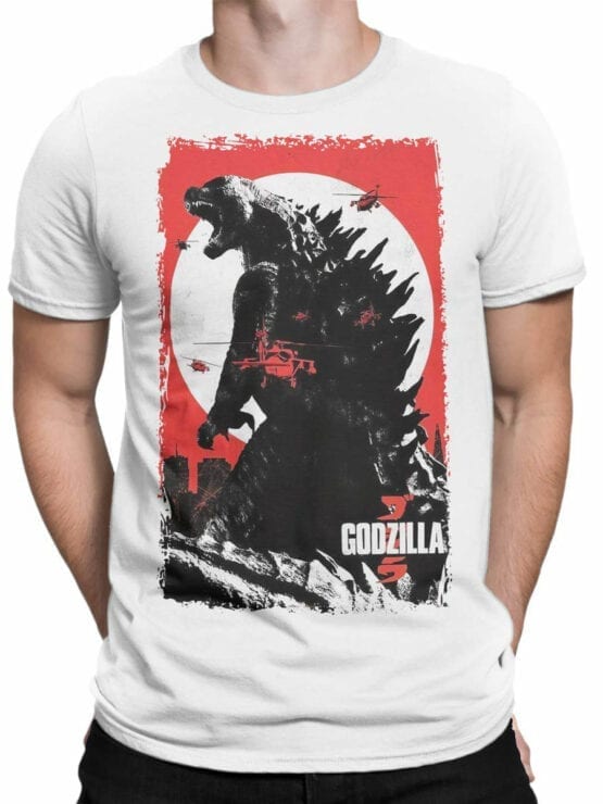 1024 Godzilla T Shirt War Front Man