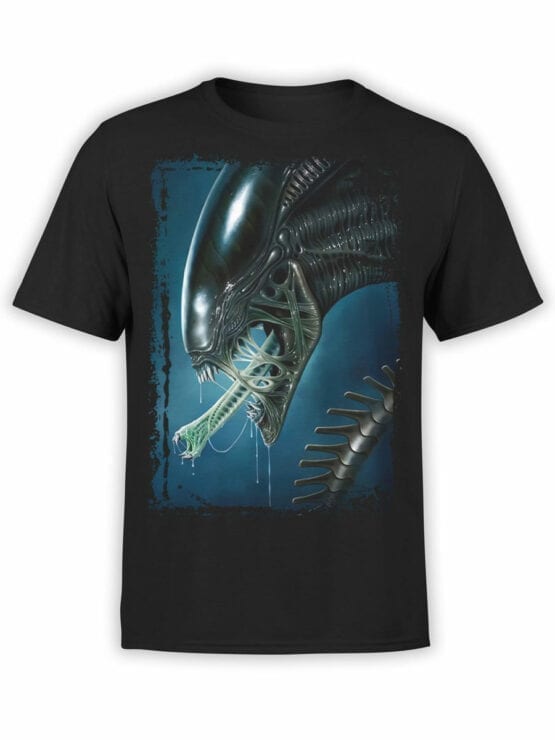 1031 Aliens T Shirt Face Front