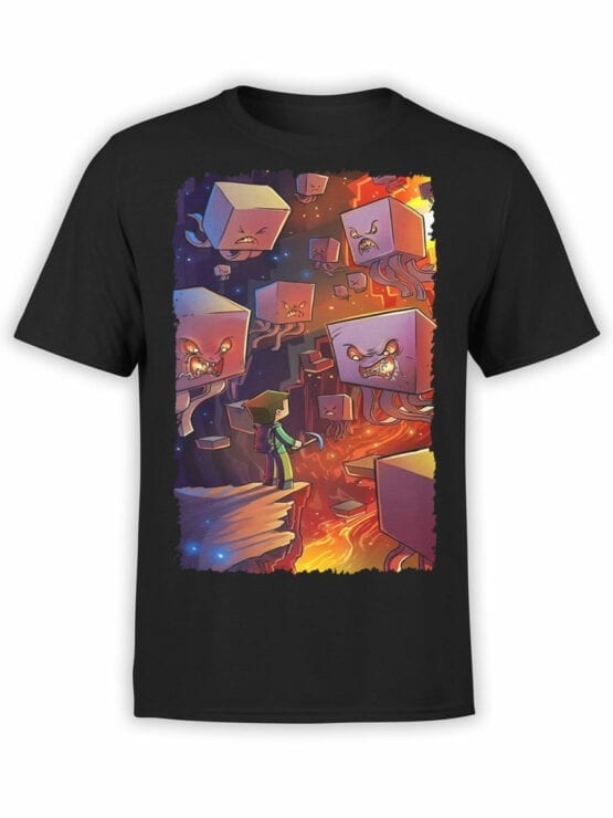 1038 Minecraft T Shirt Battle Front