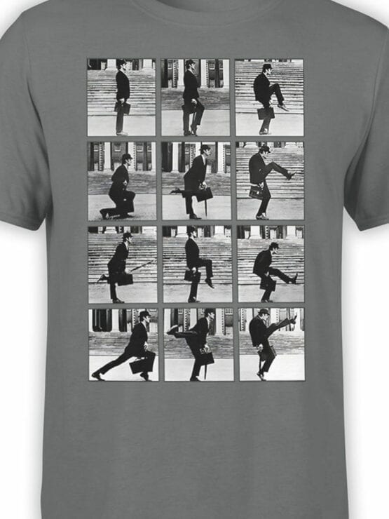 1039 Monty Python T Shirt Ministry of Silly Walks Front Color