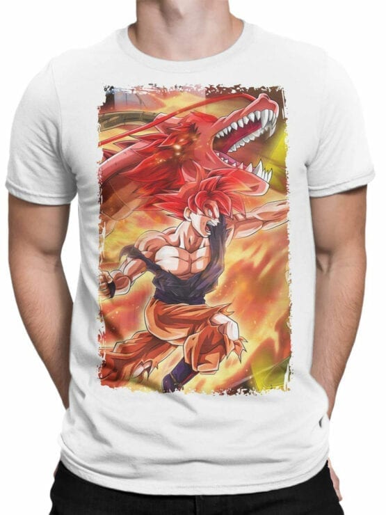 1040 Dragon Ball T Shirt Dragon Front Man
