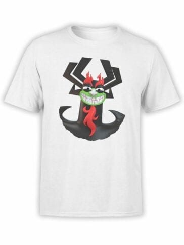 1046 Samurai Jack T Shirt Aku Front