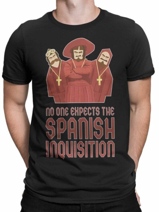 1049 Monty Python T Shirt Spanish Inquisition Front Man