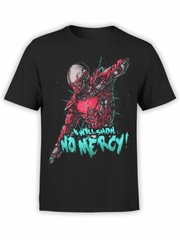 1055 Mortal Kombat T Shirt No Mercy Front