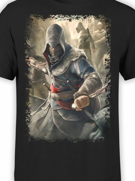 1063 Assassin’s Creed T Shirt Dagger Front Color