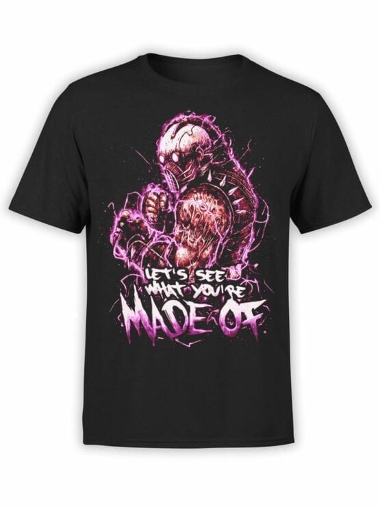 1065 Mortal Kombat T Shirt Kabal Front